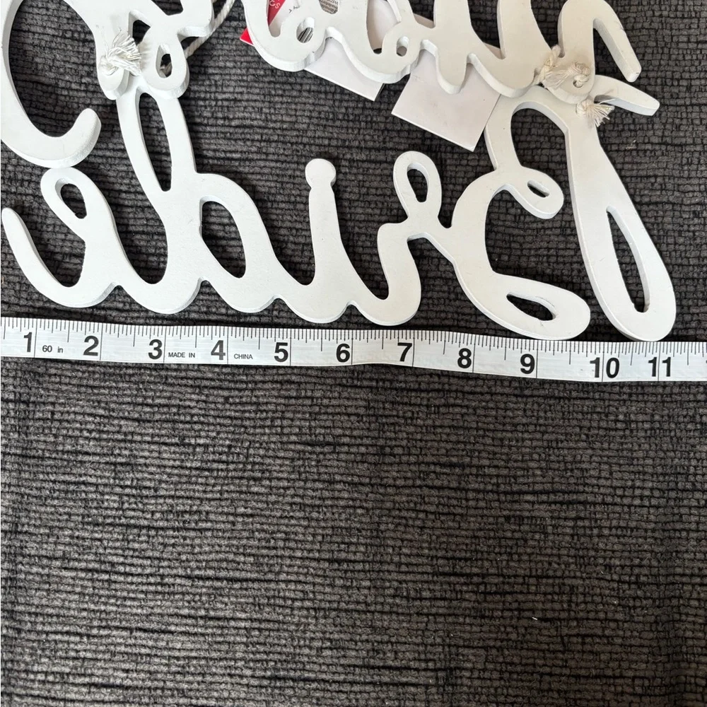 Bride and Groom White Wall Decor